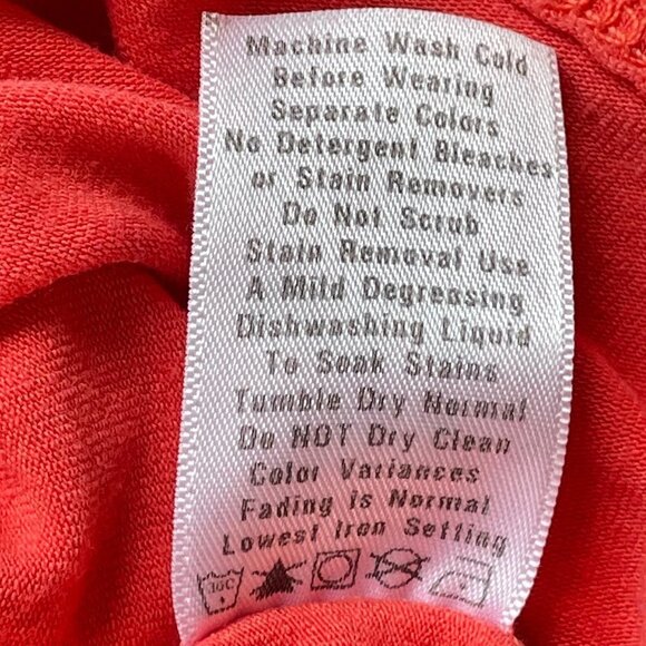 Fresh Produce Stretch Knit Sleeveless Dress V Neck and Drawstring at Waist Small - Picture 6 of 6